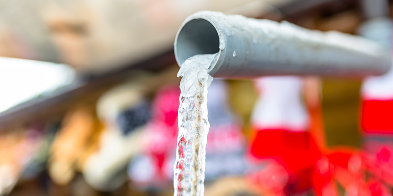 frozen pipe