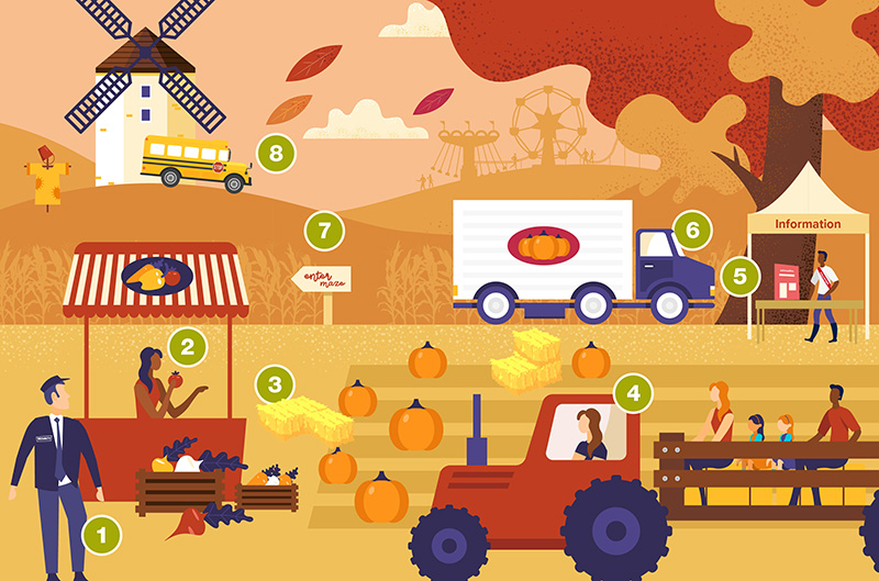 Fall Festival Scene
