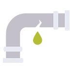 pipe leak pipe leak icon