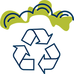 recycling waste recycling waste icon
