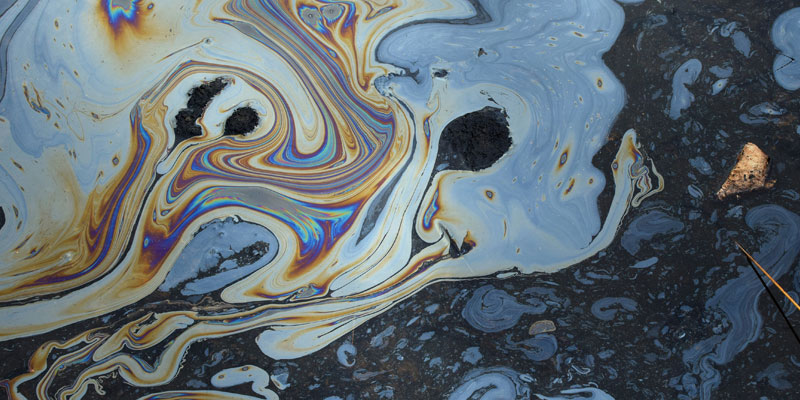 Oil slick