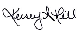 Kelsey Hill Signature