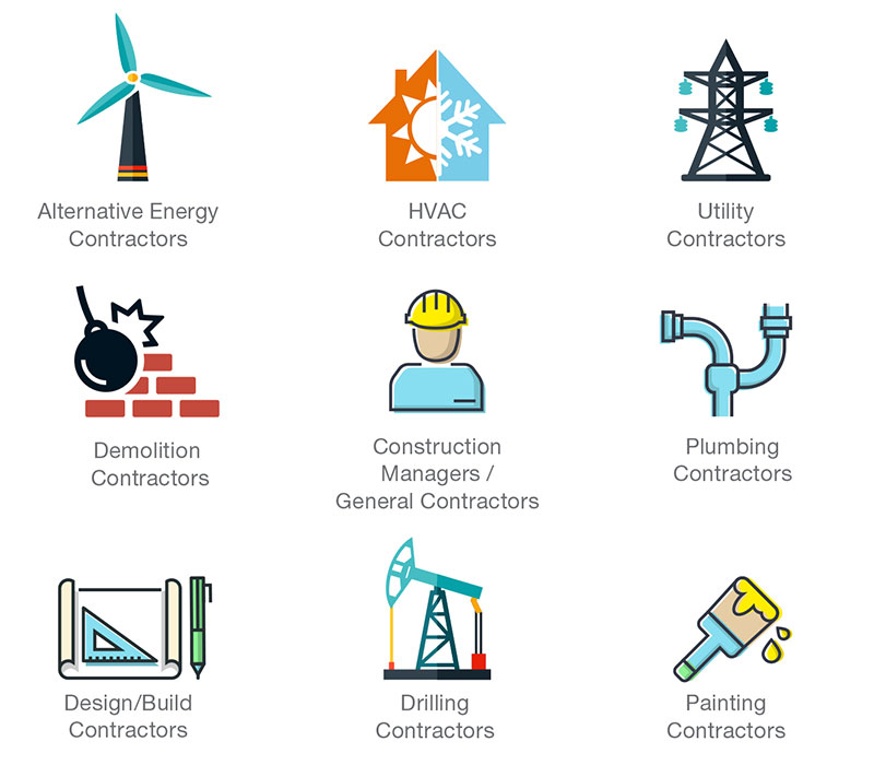 Professional Contracting Services fact sheet graphic