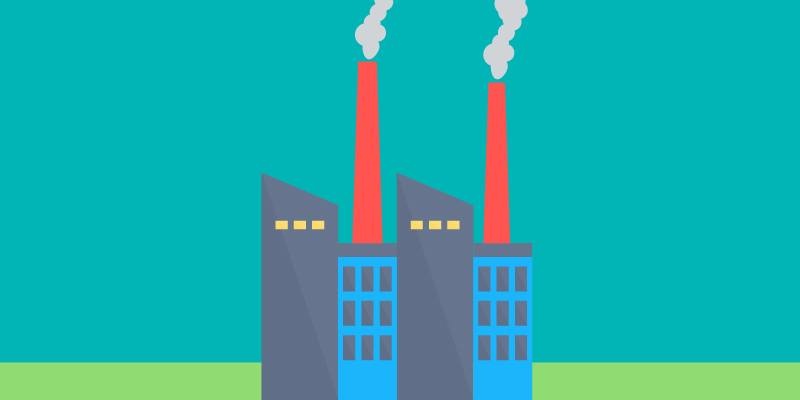 illustartion of factory