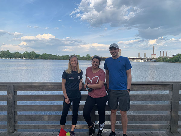 Mystic River runners