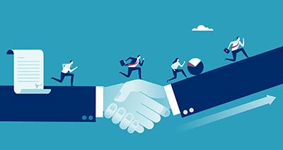 shaking hands