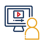 video learning icon video learning icon