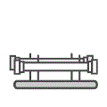 Crude Oil Natural Gas Pipelines Crude oil natural gas pipelines graphic icon