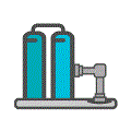 Injection Wells Injection wells graphic icon