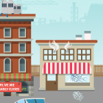 Brownfield Redevelopment Riskopolis – Business Interruption Riskopolis icon vapor in the dry cleaning building