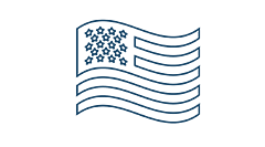 American flag USA flag icon